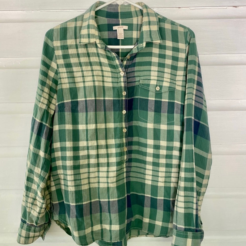 Woman’s J. Crew flannel